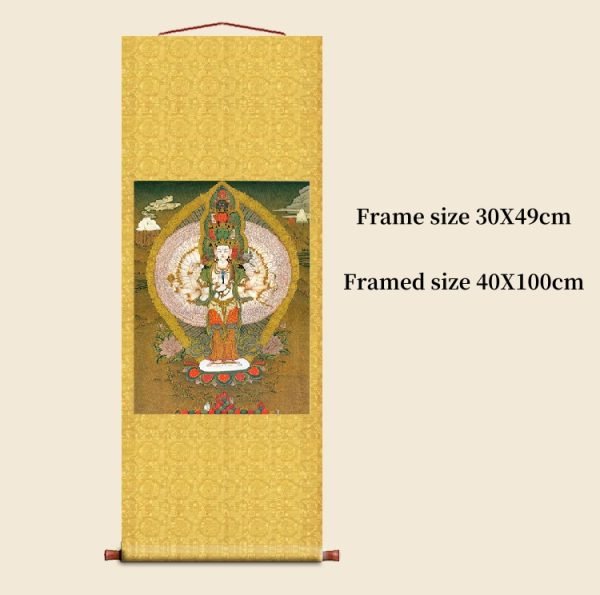 Thangka (15) Famous Buddha Paintings Replicas - Image 2