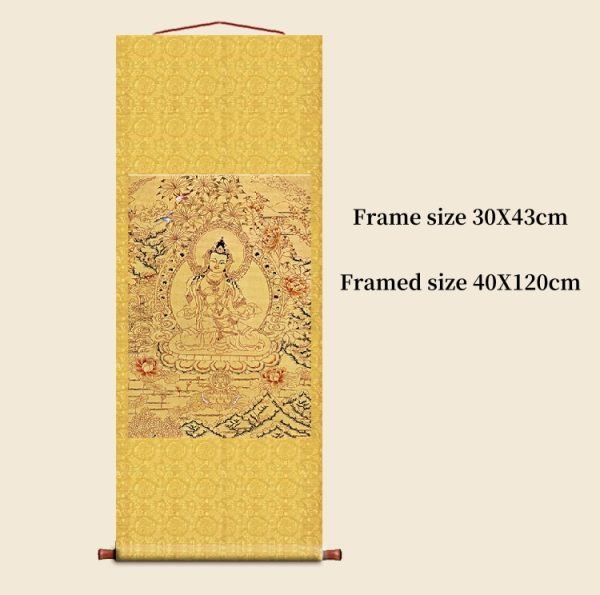 Thangka (2) Famous Buddha Paintings Replicas - Image 2