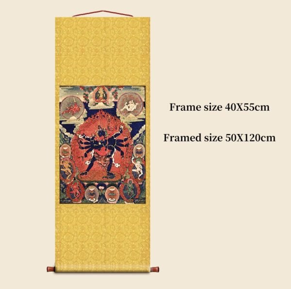 Thangka Mongolia Thangla Vajra - Image 2