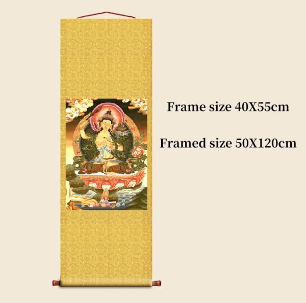 Vajrasattva Thangka Buddha - Image 2