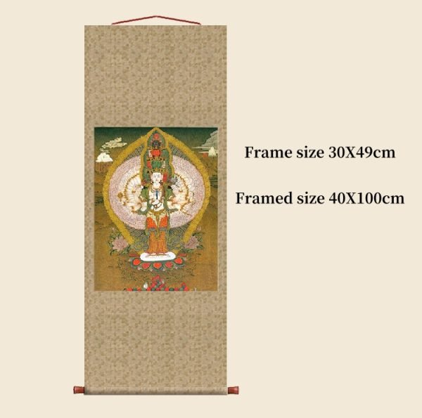 Thangka (15) Famous Buddha Paintings Replicas - Image 3