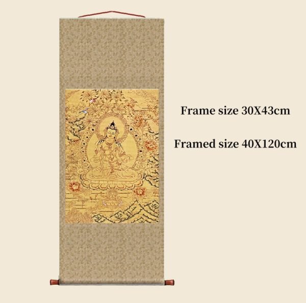 Thangka (2) Famous Buddha Paintings Replicas - Image 3
