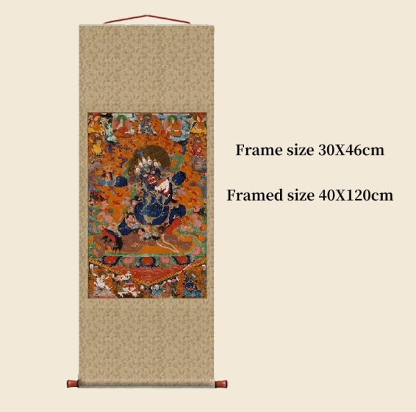 Thangka of Venerable Kaliṅga - Image 3