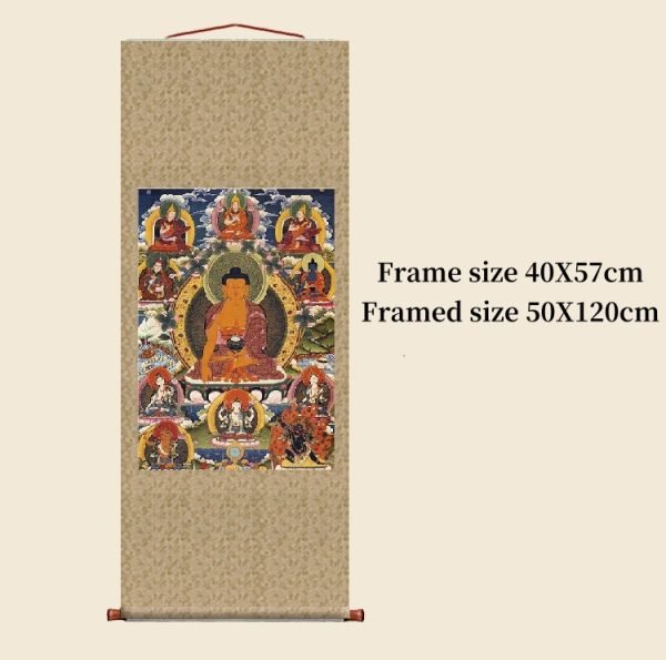 Sakyamuni Buddha Thangka - Image 3