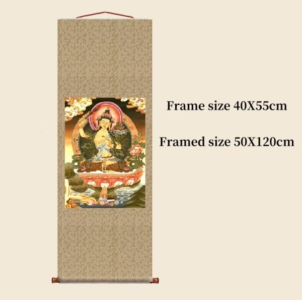 Vajrasattva Thangka Buddha - Image 3