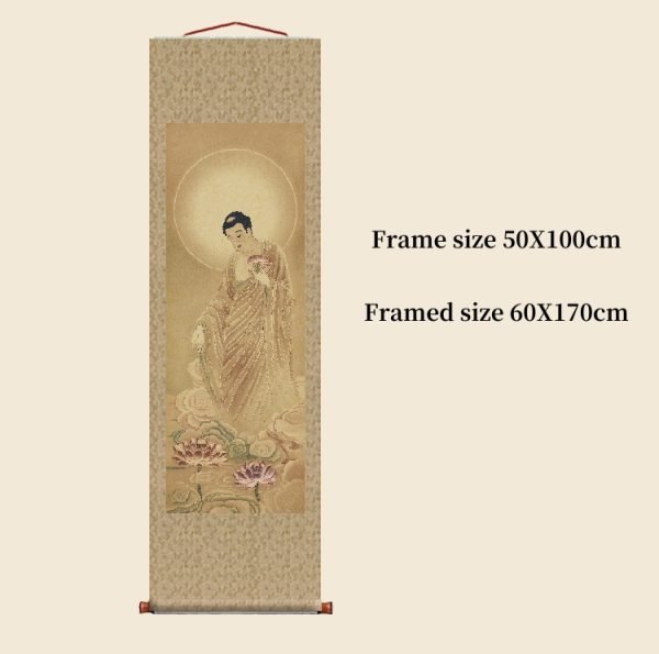 Three Western Saints Amitabha Buddha - Image 3