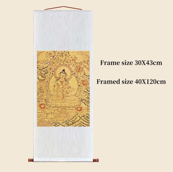 Thangka (2) Famous Buddha Paintings Replicas - Image 4