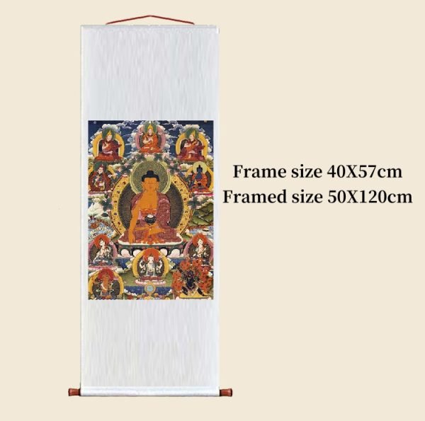 Sakyamuni Buddha Thangka - Image 4