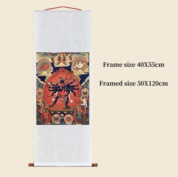 Thangka Mongolia Thangla Vajra - Image 4