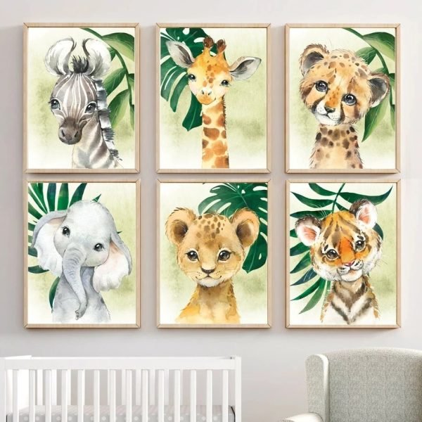 Cute cartoon animals