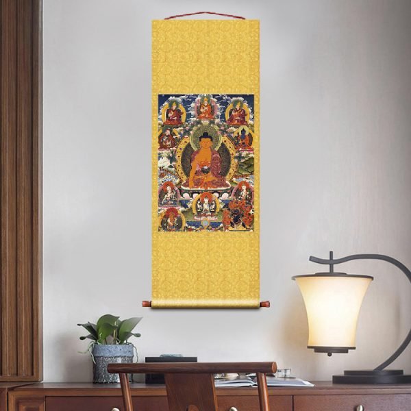 Sakyamuni Buddha Thangka