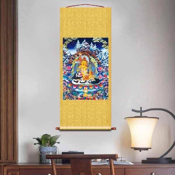 Ming and Qing Dynasty Land and Water Painting Thangka(28)