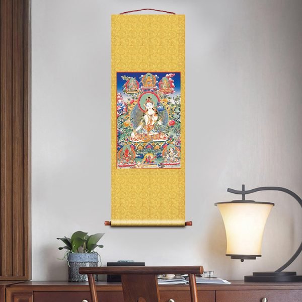 Thangka White Tara