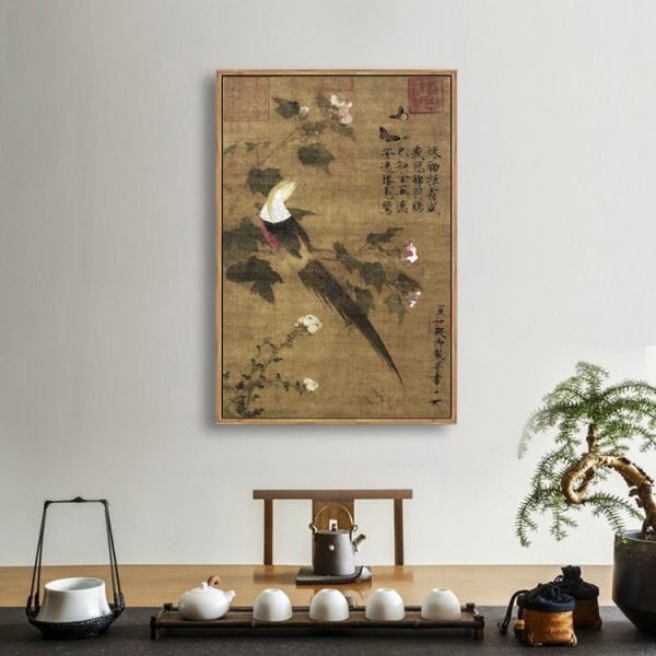 Song Huizong Hibiscus and Golden Rooster - Image 3