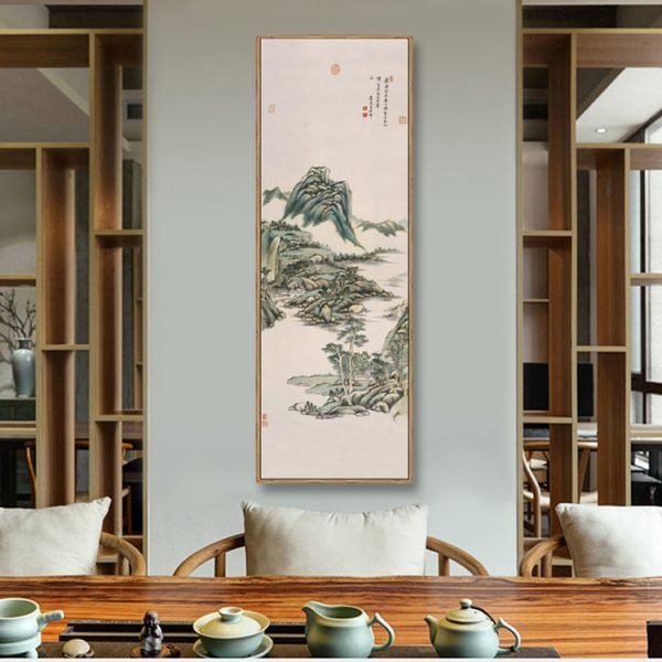 Imitating Huang Gongwang's Landscape with Colors【Wang Yuanqi】 - Image 5
