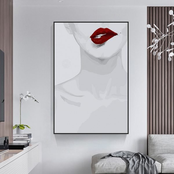 Beautiful Women Figures Black and White Floor Mural - Image 5