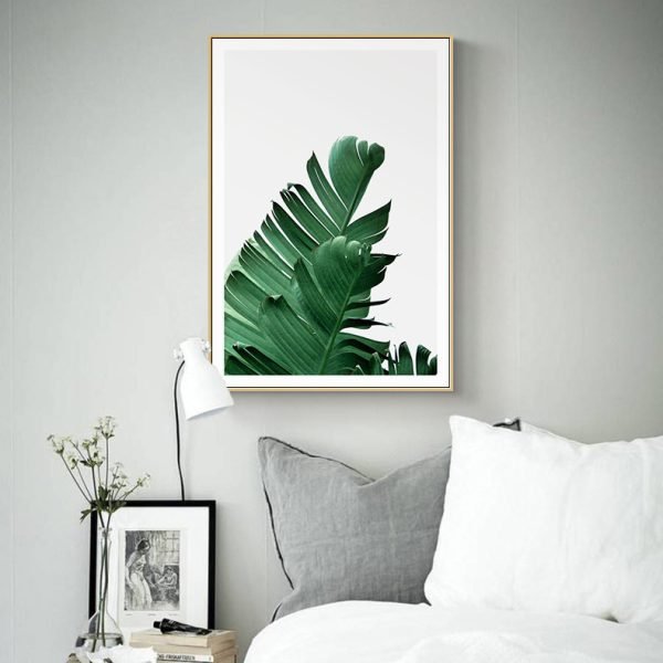 Leaf Plant Decorative Painting Green - Image 2