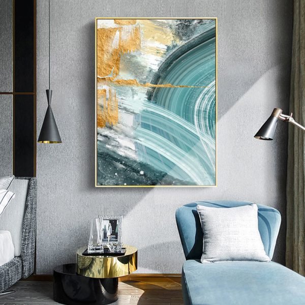 Abstract Oil Painting - Image 2