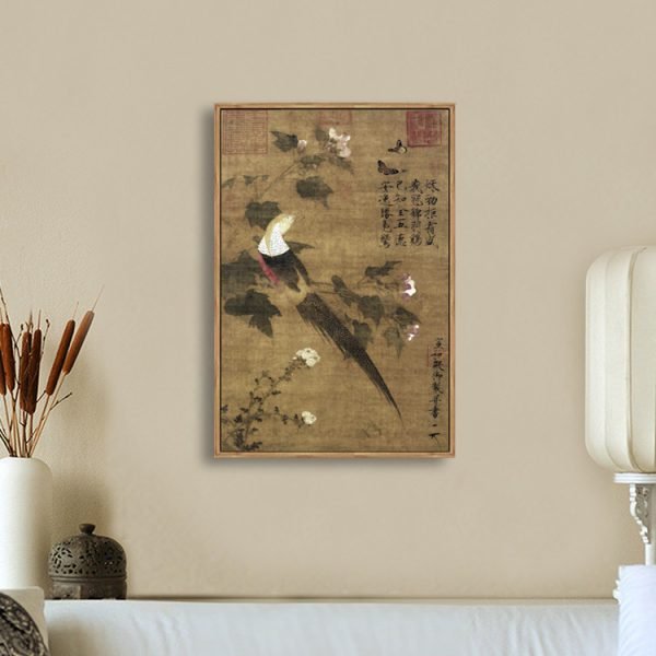 Song Huizong Hibiscus and Golden Rooster