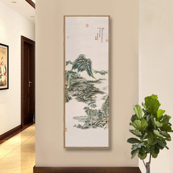 Imitating Huang Gongwang's Landscape with Colors【Wang Yuanqi】