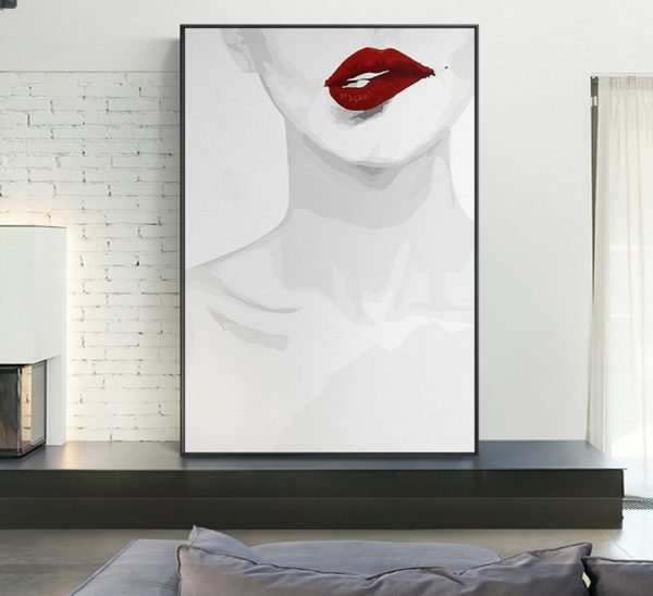 Beautiful Women Figures Black and White Floor Mural