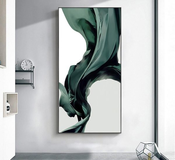 【Green Mist】Abstract Decorative Painting - Image 3