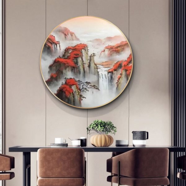 Hand Painted Cushion Hanging Painting - Image 5