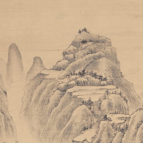 【Landscape Axis】Qian Weiqiao, Qing Dynasty Masterpiece Replica - Image 4