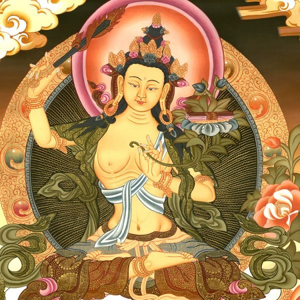 Vajrasattva Thangka Buddha - Image 6