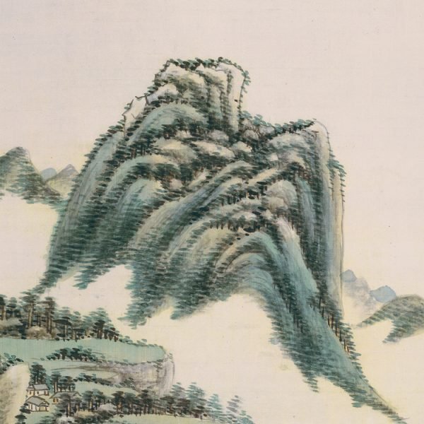 Imitating Huang Gongwang's Landscape with Colors【Wang Yuanqi】 - Image 4