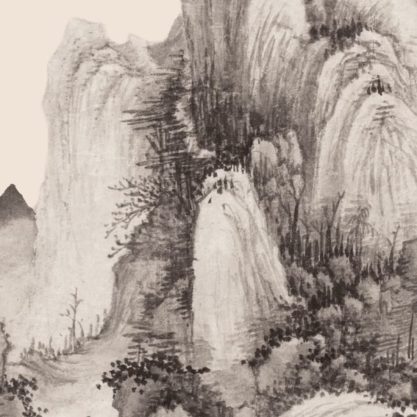 Landscape with Plum Taoist【Wang Jianfang】 - Image 4
