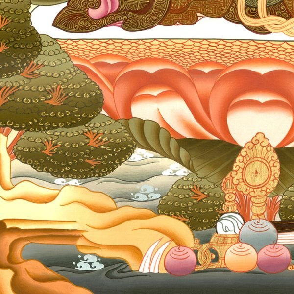 Vajrasattva Thangka Buddha - Image 7