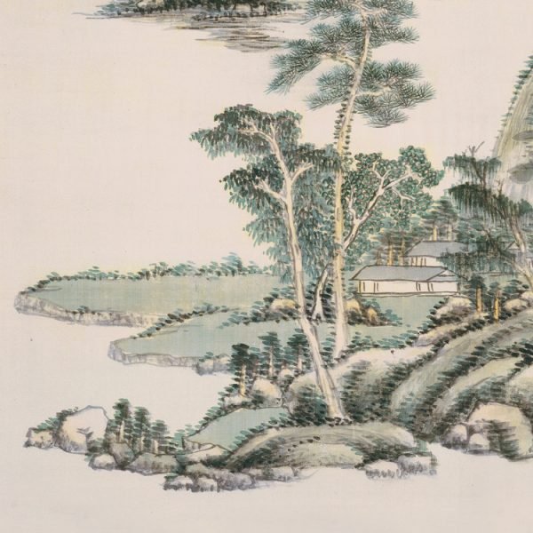 Imitating Huang Gongwang's Landscape with Colors【Wang Yuanqi】 - Image 3
