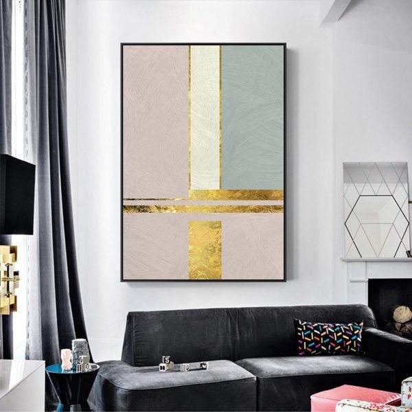 Gold Powder Decorative Home Creative Abstract Modern Decorative Painting