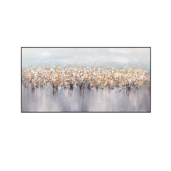 Hand-painted Abstract Oil Painting - Image 4
