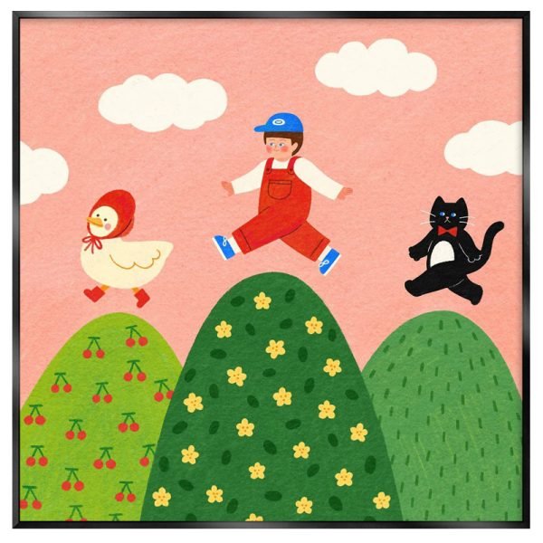 Cute Bedroom Decorative Paintings - Image 2