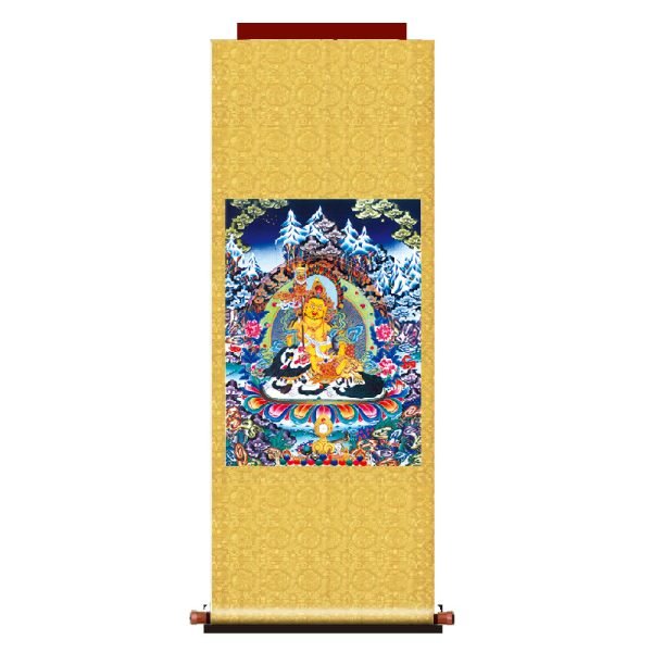 Ming and Qing Dynasty Land and Water Painting Thangka(28) - Image 9