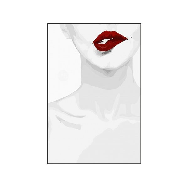 Beautiful Women Figures Black and White Floor Mural - Image 2