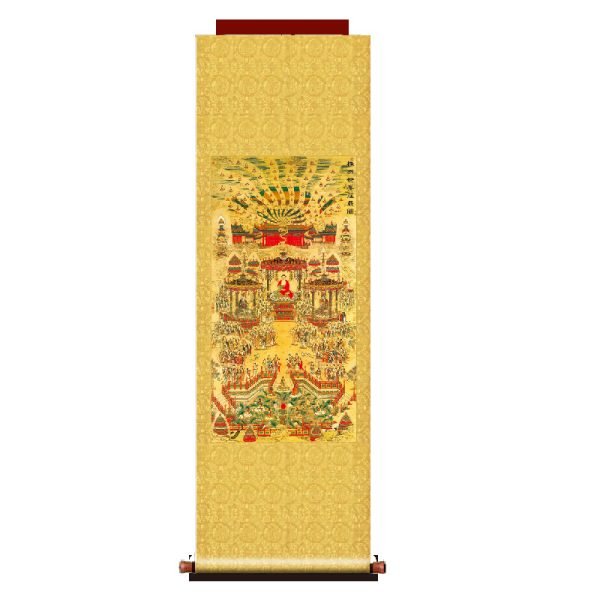 Thangka (2) Famous Buddha Paintings Replicas