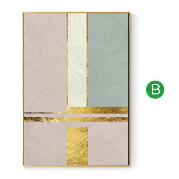 Gold Powder Decorative Home Creative Abstract Modern Decorative Painting - Image 2
