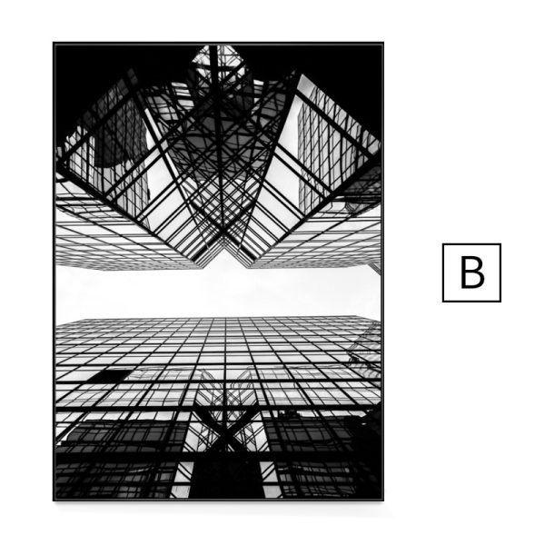 Black and White Industrial Style Wall Art