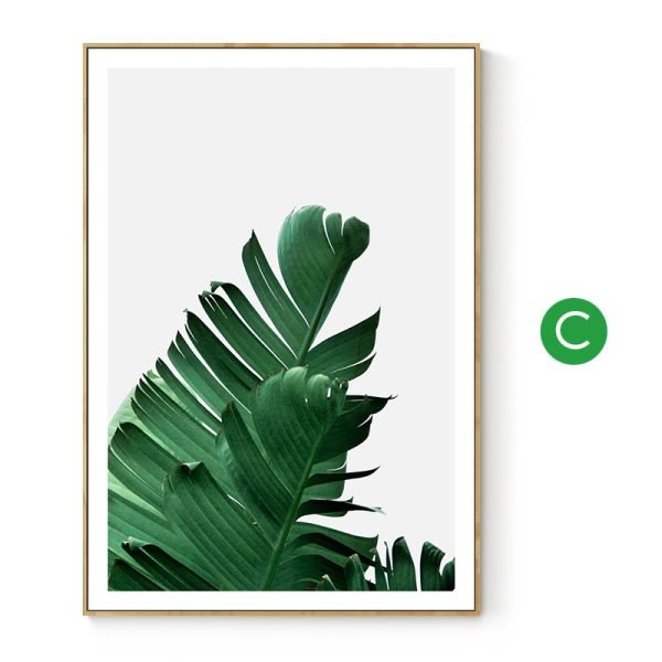 Leaf Plant Decorative Painting Green