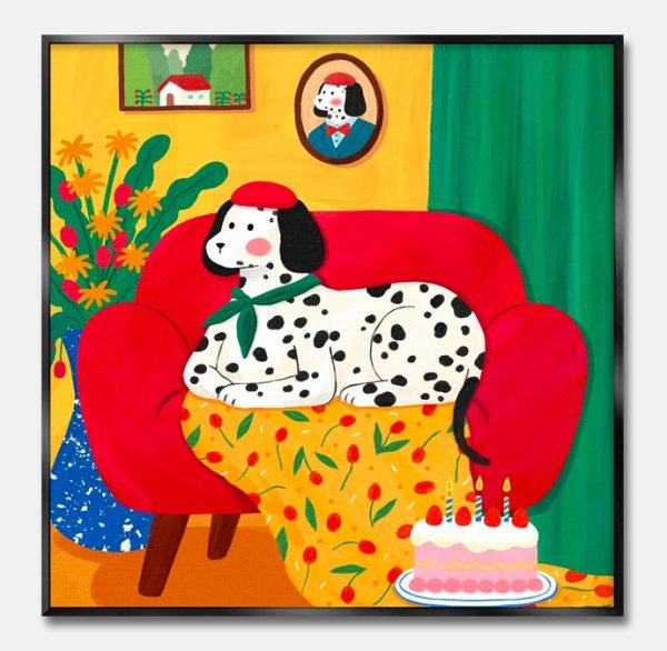 Cute Bedroom Decorative Paintings - Image 3