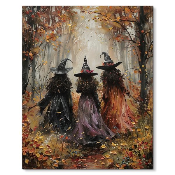 Hot sale Halloween black skull decorative wall art vintage gothic style literary painting core bedroom airbrush - Image 4
