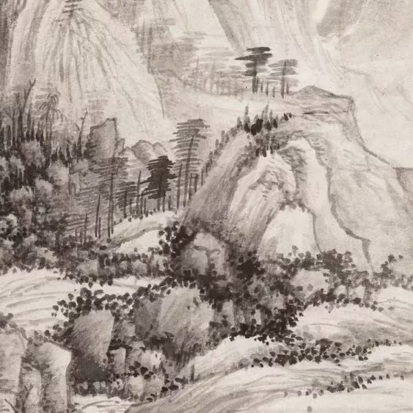 Landscape with Plum Taoist【Wang Jianfang】 - Image 6