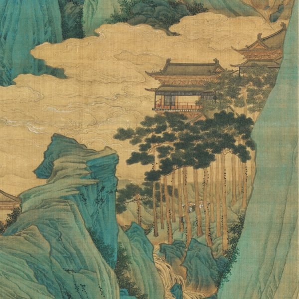 Qiu Ying Peach Garden Wonderland Painting - Image 5