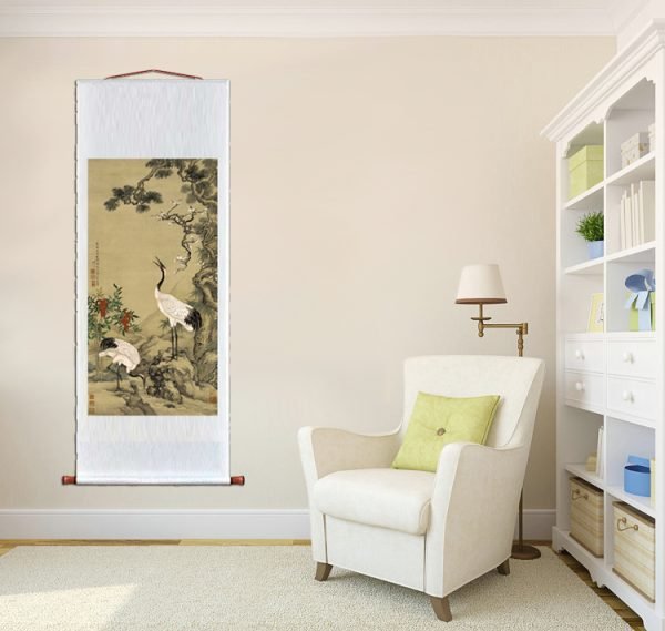 【Pine, Plum and Crane】Shen Quan, Qing Dynasty Masterpiece Replica - Image 11