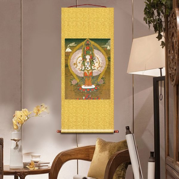 Thangka (15) Famous Buddha Paintings Replicas - Image 9
