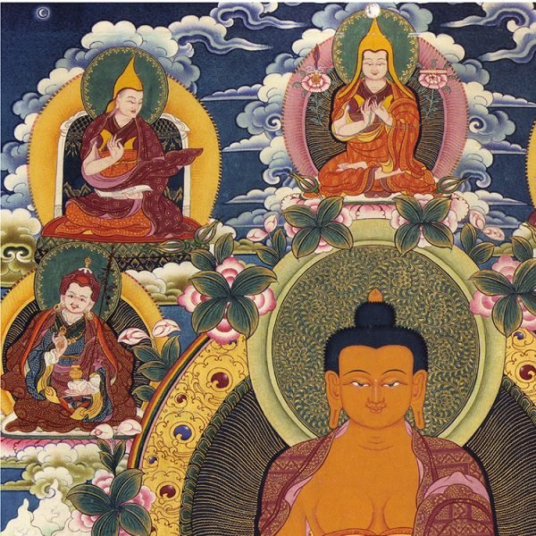 Sakyamuni Buddha Thangka - Image 5