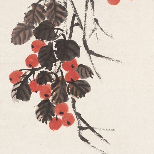 【Fruits and Vegetables】Qi Baishi-Axial Painting Masterpiece Replica - Image 7